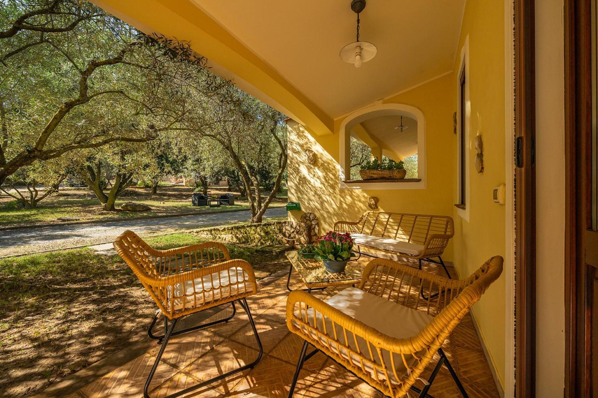 Residenza Parco Degli Ulivi Villa Villamassargia Exteriör bild